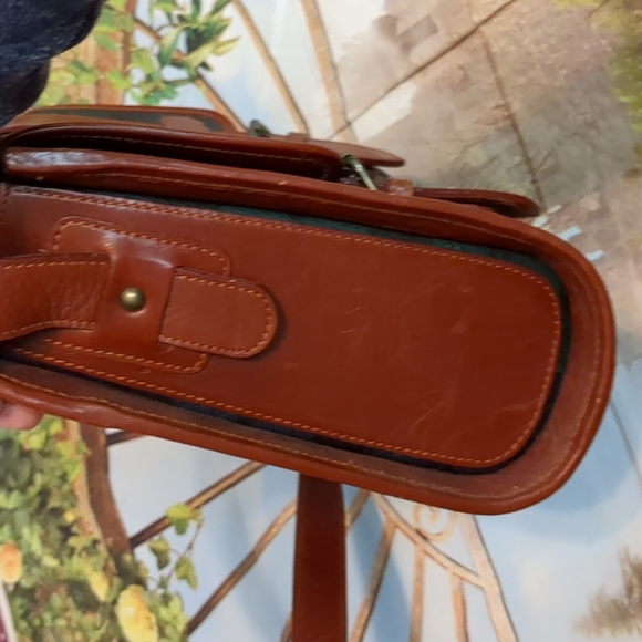 POLO by Ralph Lauren vintage green plaid satchel bag - Picture 4 of 10